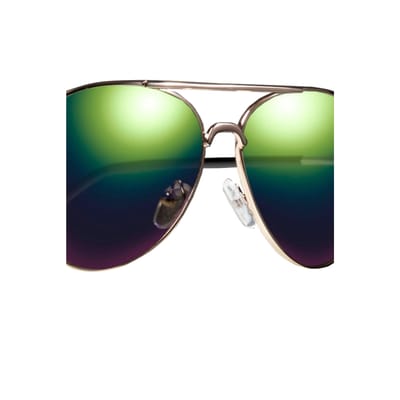 Trespass Childrens Hologram Zonnebril (Goud Metaal)