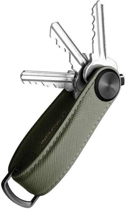 Orbitkey Key Organiser Pro Leather olive