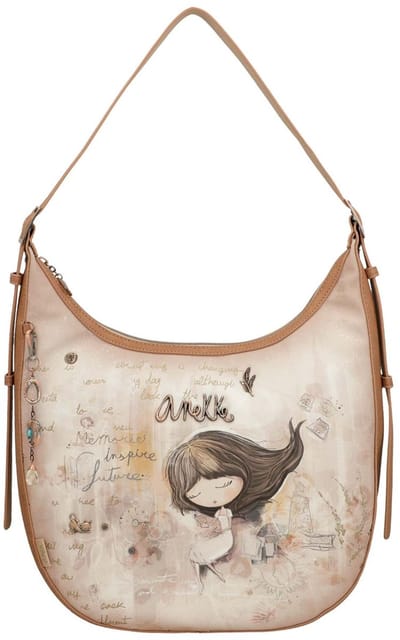 Anekke Schoudertas Memories Hobo Bag Multicolor Veelkleurig