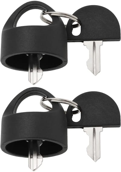 JHUBERS - Set van 2 vervangende sleutels voor Pride Mobility Scooter K2801M K2305M - Duurzaam en Handig