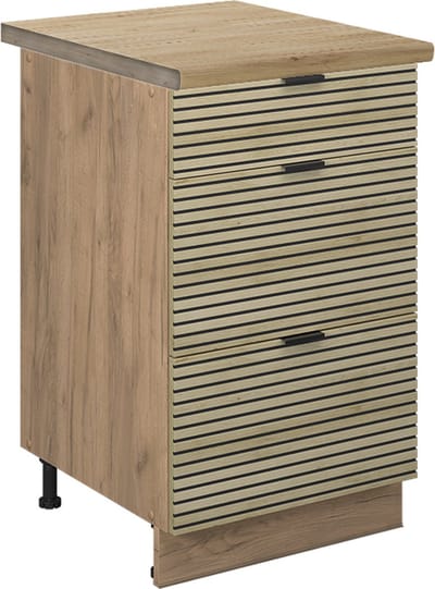 Vicco Fame-Line Keukenonderkast – 50 cm, WB Eik Eiken paneel