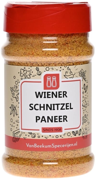 Van Beekum Specerijen - Wiener Schnitzel Paneer - Strooibus 160 Gram
