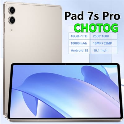 CHOTOG Nieuwe Pad 7s Pro 10.1 inch Tablet PC Globale Versie 10000mAh Originele Tablet Android 22GB+2TB Tablets 4G 5G Dual SIM WIFI Tablet voor Kinderen