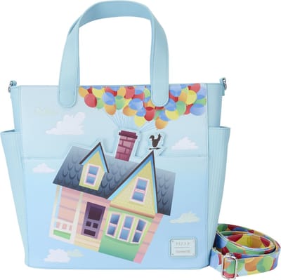 Disney Pixar Loungefly Convertible Crossbody Bag Up Balloon House