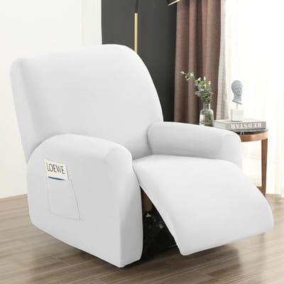 4 stuks waterdichte relaxfauteuilhoes voor woonkamer elastische relaxfauteuilhoes bescherming Lazy Boy relaxfauteuilhoes