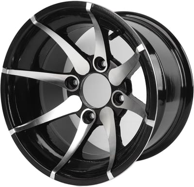 12 inch ATV Velg, 235/30-12 25X10-12 Achtervelg voor UTV's, Geschikt voor Off-Road Voertuigen, Go Karts en Golfkarren, Ideaal voor Bandenvervanging en DIY Projecten