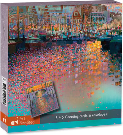 Kerstkaarten Zonder Tekst - Ton Dubbeldam 8713341100217 - Doosje 10 stuks - 2 motieven