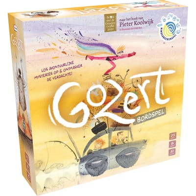Gozert Het Bordspel - Nederlandstalig Bordspel - Gezelschapsspel