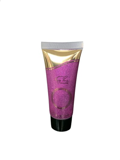 Easy Paris Cosmetics - Glitters - Vloeibare glitters - Schminkglitters - Gezichtsglitters - Lichaamsglitters - Oogschaduw glitters - Decolleté glitters - Grime - Glitter gel - Paars - 22 ml - Carnaval - Festival - Feest