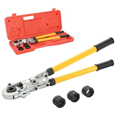vidaXL - Krimptang - hydraulisch - 16-20-26-32 - mm