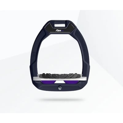 Veiligheidspunten voor paardrijden Hellend Ultra Grip Groen/Grijs/Paars Flex-On Safe-On