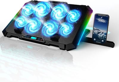 Laptop Cooler - Laptop Stand - Laptop Verhoging - Standaard - Cooling Pad - Zwart