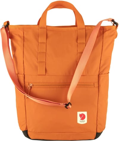 Fjällräven schoudertas rugzak High Coast Totepack 23L Sunset Orange oranje