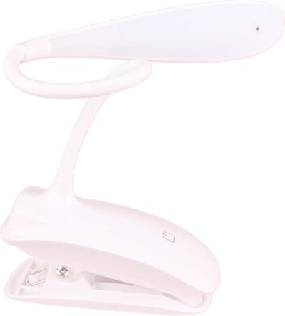 Benson Flexibele LED klemlamp - dimbaar - 3 lichtstanden - USB-oplaadbaar