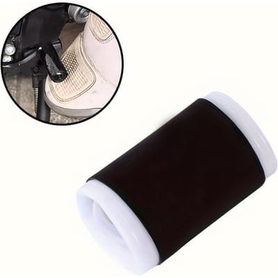 Protection Universelle pour Levier de Vitesse de Moto - Antidérapante, Étanche à la Poussière, Protection en Silicone pour Chaussure avec Installation Facile, Noir black