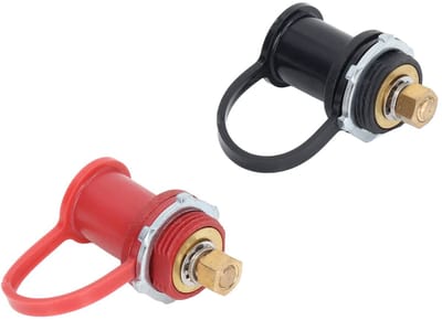 Dailygoody - Batterijlaadpalen - 250A - Waterdicht en veilig - 20mm Stud - Geschikt voor auto, vrachtwagen, boot - Verplaatsingsset