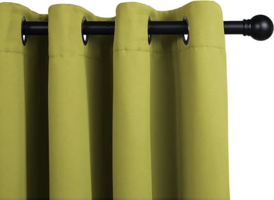 LIFA LIVING Gordijn - Mint - Verduisterend & Geluidswerend - Verduisteringsgordijnen met Ringen - 100% Polyester - 150 x 250 cm - 1 Stuk