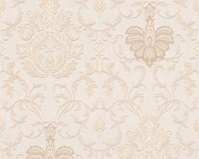 KLASSIEK ORNAMENTEN BEHANG - Beige Wit - AS Creation Belle Epoque