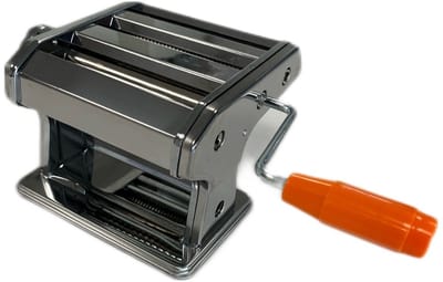 Basic Culinair Pastamachine voor tagliolini, tagliatelle en lasagne - RVS