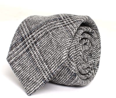 BATISTA Big check tie Grey (TRTIHE311 - 200)