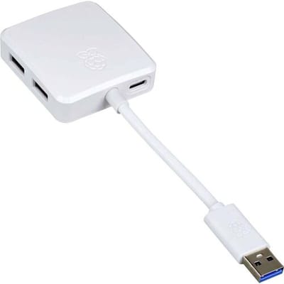 Raspberry Pi® SC1636 SC1636 USB-hub 4 poorten USB-A USB 3.0 5 GBit/s Wit