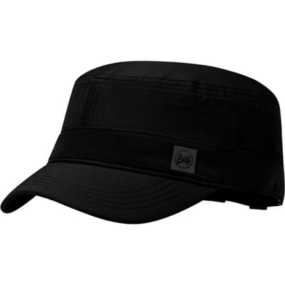 Buff Militaire Pet, Unisex zwarte Pet L/XL zwart