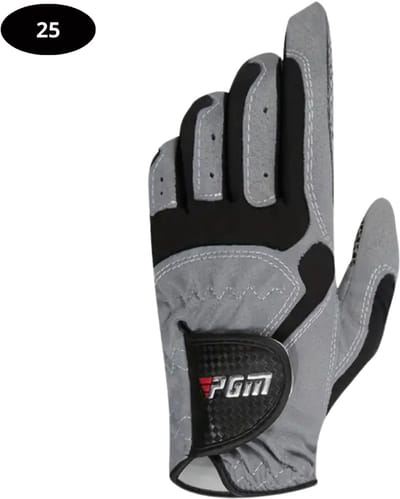 Nivard Golfhandschoenen - Golf Accessoires - Handschoen AntiSlip - Heren - Grijs Links - Maat L