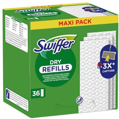 Swiffer droge vloerdoekjes, navulverpakking, 36 stuks