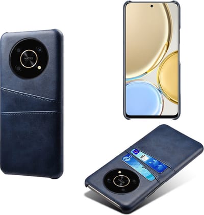 Hybride Backcover met Opbergvakjes voor Honor Magic4 Lite 4G/5G _ Blauw