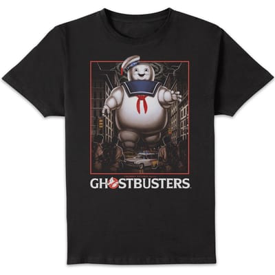 Ghostbusters Marshmallow Man Unisex T-Shirt - Black - S