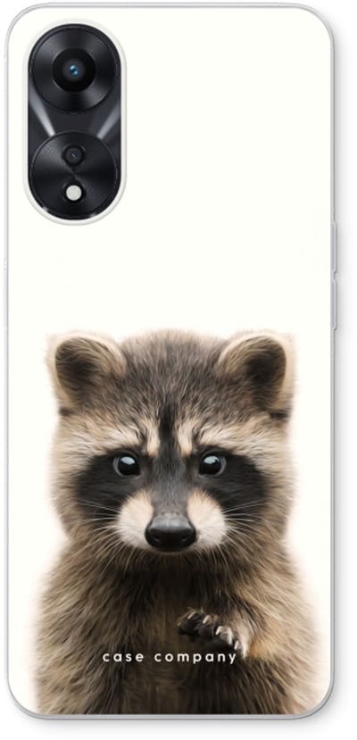 Case Company® - Hoesje geschikt voor Oppo A78 5G hoesje - Rocco - Soft Cover Telefoonhoesje - Bescherming aan alle Kanten en Schermrand