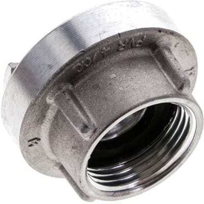25-D (31 mm) Gesmeed Aluminium Storz-koppeling G 1'' Binnendraad