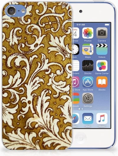 Siliconen Hoesje Apple iPod Touch 5 | 6 Barok Goud