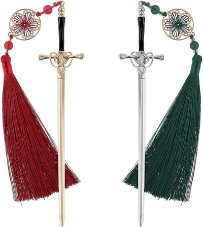 Twee Stuks Leuke Boekenleggers met Kwastje van Metaal voor Lezers, Perfect Cadeau voor Verjaardagen en Boekliefhebbers