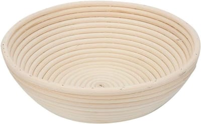 Brood Rijs Manden - Zuurdesem Mand - Brood Bakken - Handgeweven Rotanriet - Ca. 25 cm - Natuurlijk