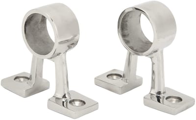 Dailygoods- Handrail Fitting - 2 Stuks - Roestvrij Staal - Boot Accessoires - Leuning Connector - Geschikt voor 1 Inch/25mm Pijp - Bootaccessoires