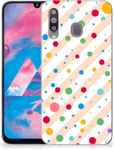 Samsung Galaxy M30 TPU bumper Dots