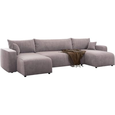 U-slaapbank Rosco ribstof | NADUVI Collection