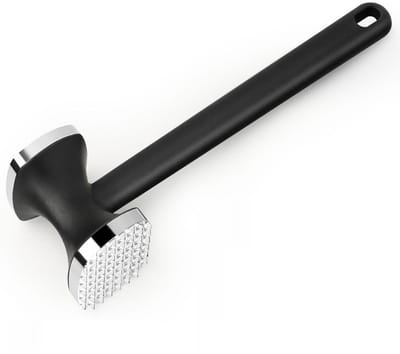 TOVBMUP Vleesvermalser - Dubbelzijdig - Antiaanbak - Metaal - Ribvermalser - met antislip handvat - voor biefstuk, ribben, rundvlees, kip