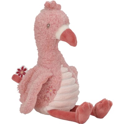 Little Dutch Safari Knuffel flamingo 35cm groot GRS Babyknuffels