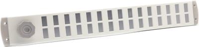 ALU schuifrooster Bold Line 500x65mm wit