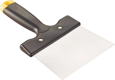 Déglon Chocoladespatel – Trapeziumvormig Lemmet – 20 cm – Zwart Kunststof Heft