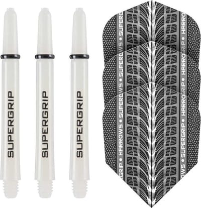 TWIN PACK WHITE supergrip