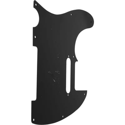 Plaque de protection pour guitare électrique, haute résistance, anti-rayures, en alliage d'aluminium noir. black