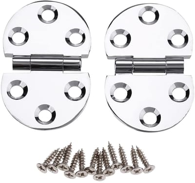 Solidchoice - Soft Close Scharnieren - 180 Graden Scharnieren - Voor Drankkasten - Koper - Perfect voor Opklapbare Tafelbladen - Ideaal voor Naaimachin...