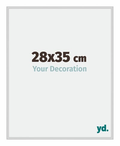 Your Decoration - Fotolijst 28x35 cm - Aluminium - Zilver Mat - Miami