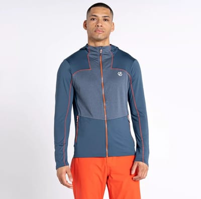 Dare2B Heren Revive II Core Stretch Hoodie Orion Grey Maat M