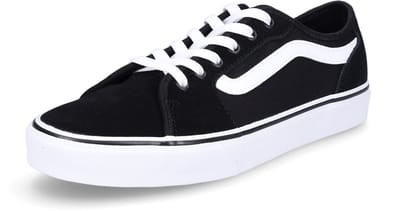 VANS MN Filmore Decon SUEDE/CANVAS Heren Sneakers - BLACK/WHITE