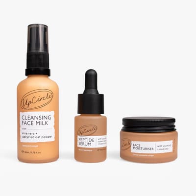 UpCircle Discovery Set – Duurzame Circulaire Skincare in Travelsize – Vegan – Geschikt voor de gevoelige huid