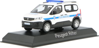 Peugeot Rifter Police Municipale Norev Modelauto 1:43 2019 479066 Schaalmodel